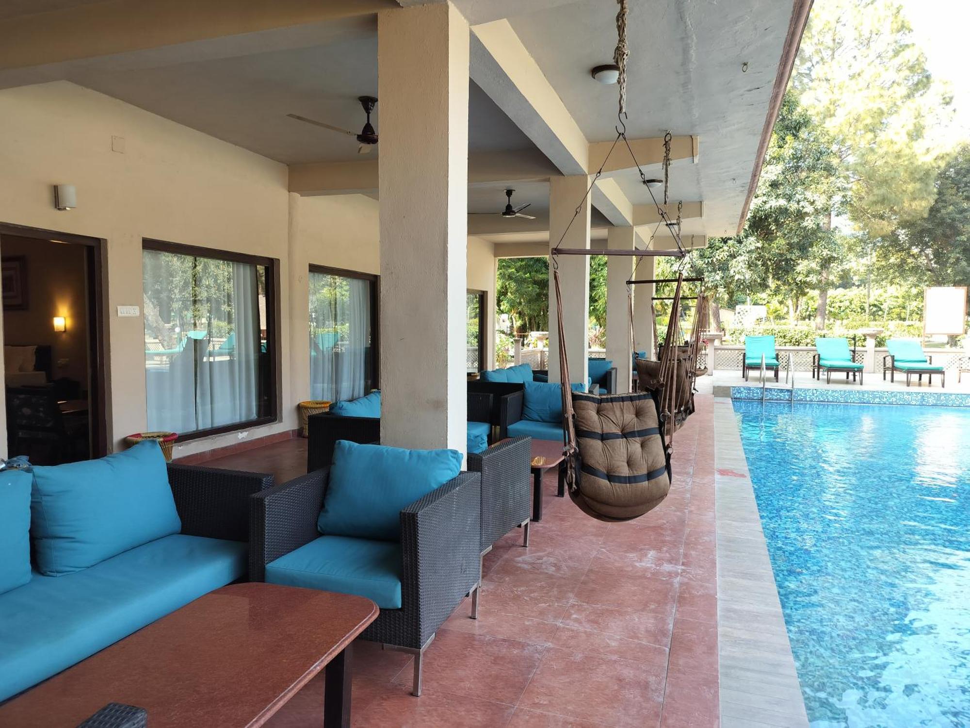 Bel-La Monde Hotel "Riverside" - Jim Corbett Garjia Exteriör bild